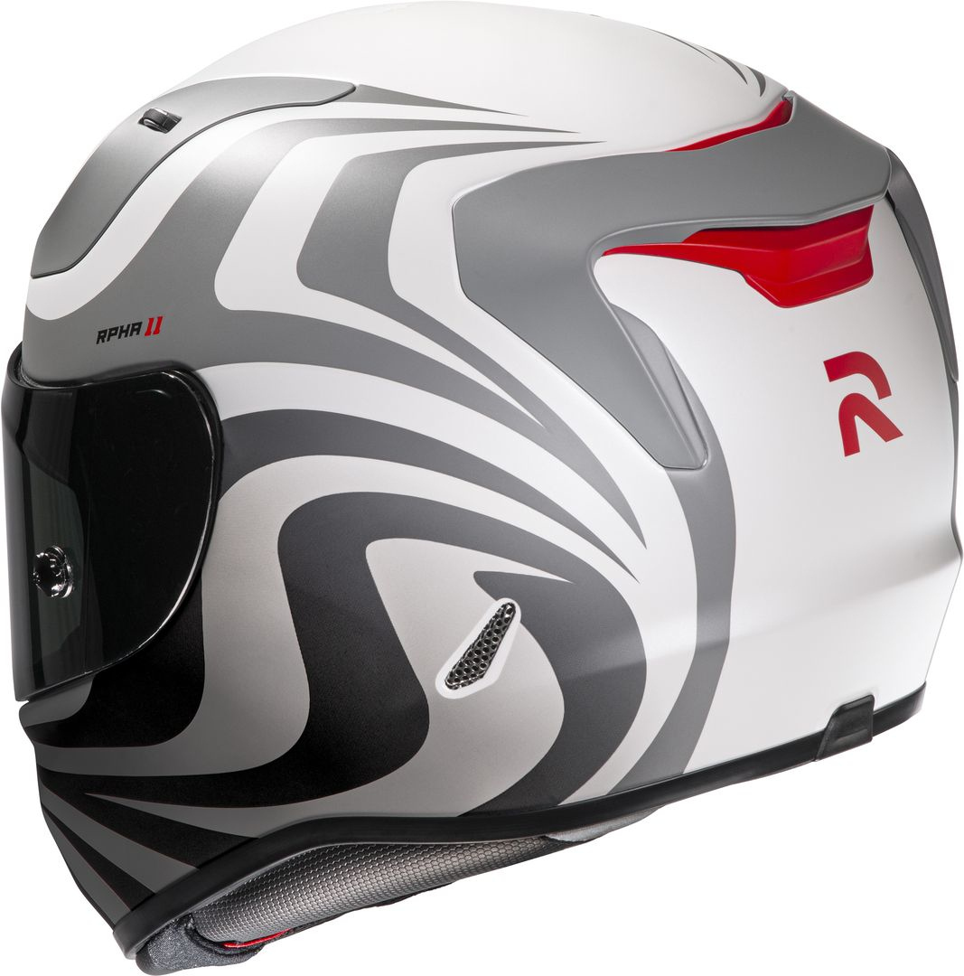 HJC RPHA 11 Eldon Helm Wit/zilver XL (60/61) Figuur 2