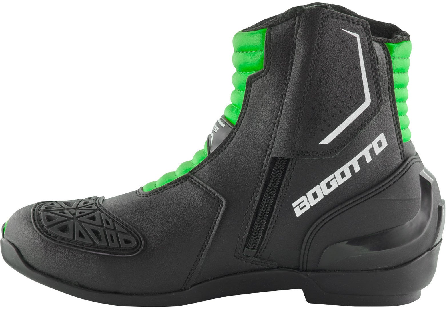 Bogotto Cartagena bottes de moto perforées noir/vert 47 Figure 3