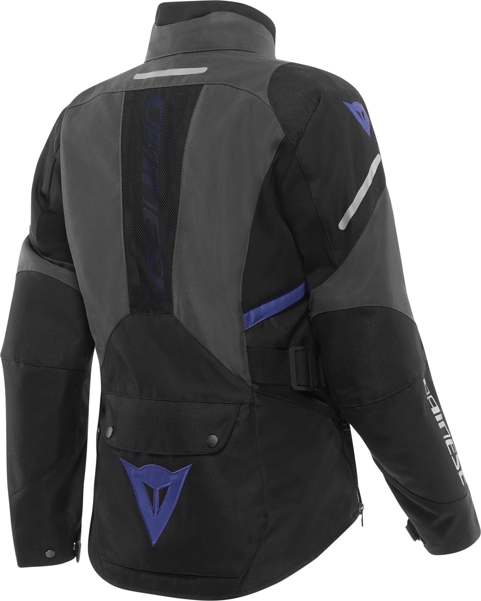 Dainese Tempest 4 D-Dry Veste textile moto pour dames noir/bleu 44 Figure 2