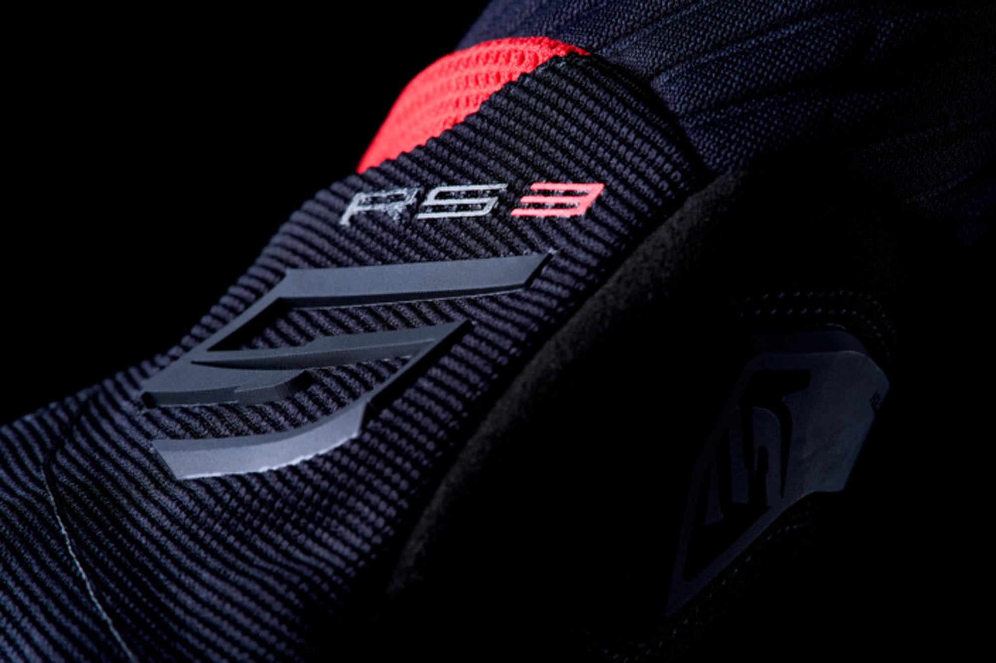 Five RS3 EVO Motorcycle Gloves black/red M Figure 6