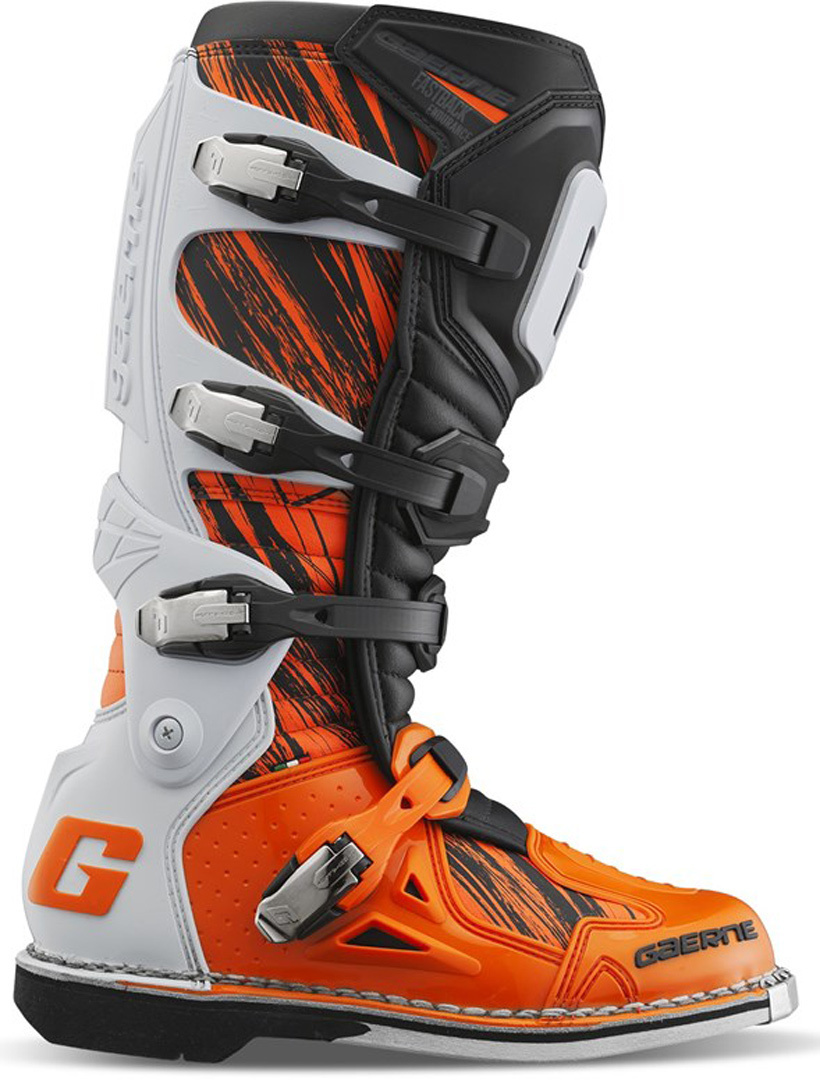 Gaerne Fastback Endurance Motocross støvler orange/sort 47 Figur 1