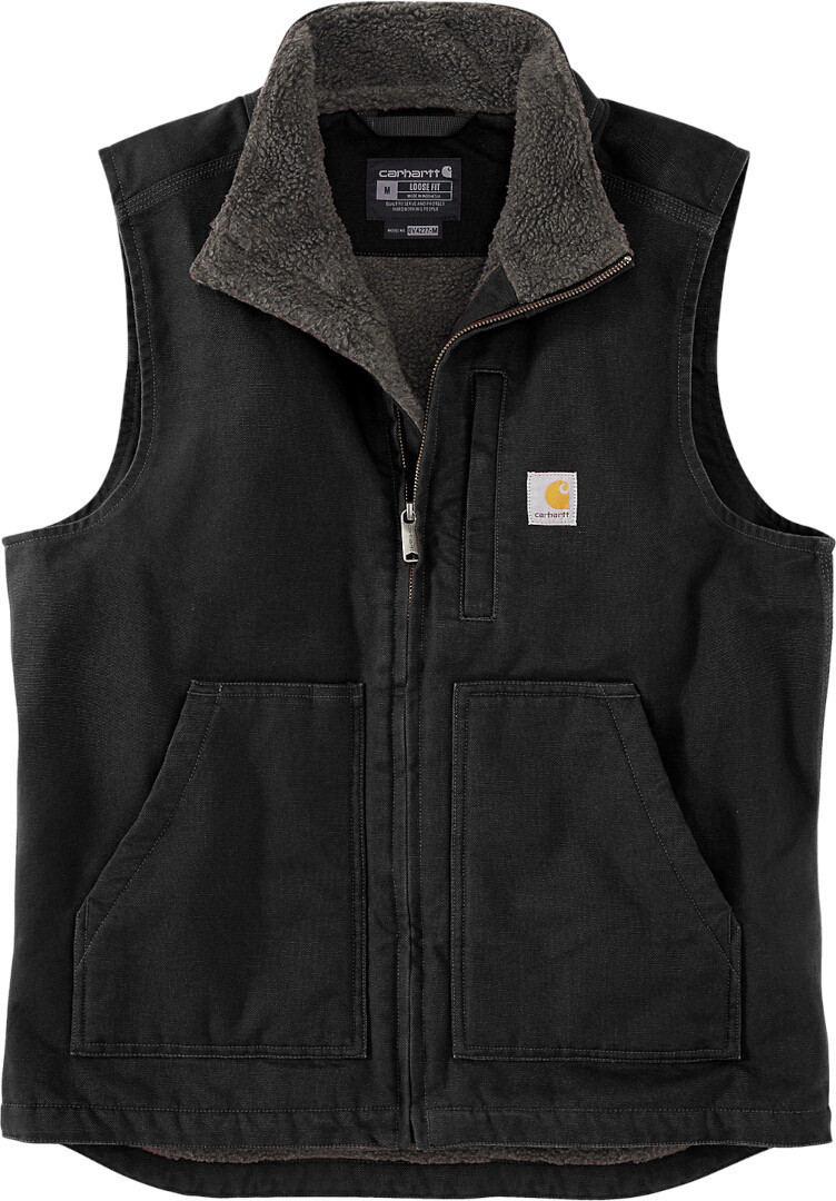Carhartt Duck Mock Neck Vest negru L Figura 1