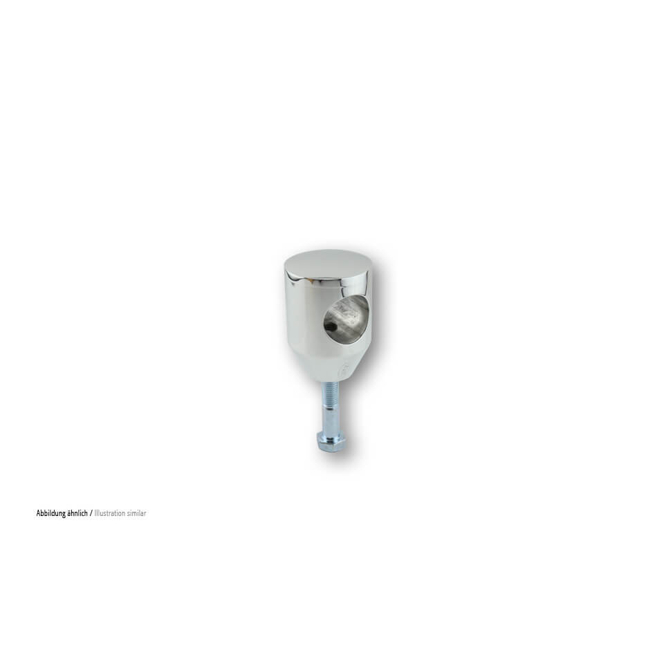 Suporte do guidão Ritz Alu Riser, Big Bone, 40 mm, 1 1/4 polegada Prata Figura 2
