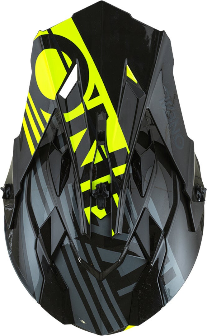Oneal 2Series Rush V.22 Capacete de Motocross cinza/amarelo XL (61/62) Figura 2
