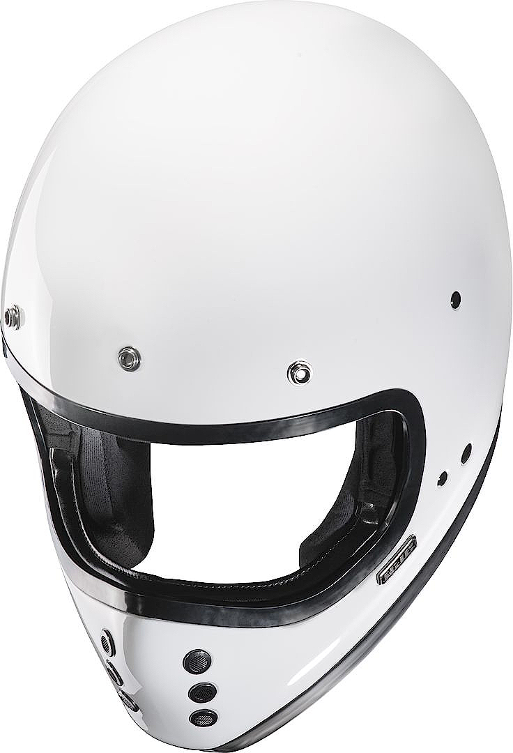 HJC V60 Solid Casco Bianco M (57/58) Figura 8