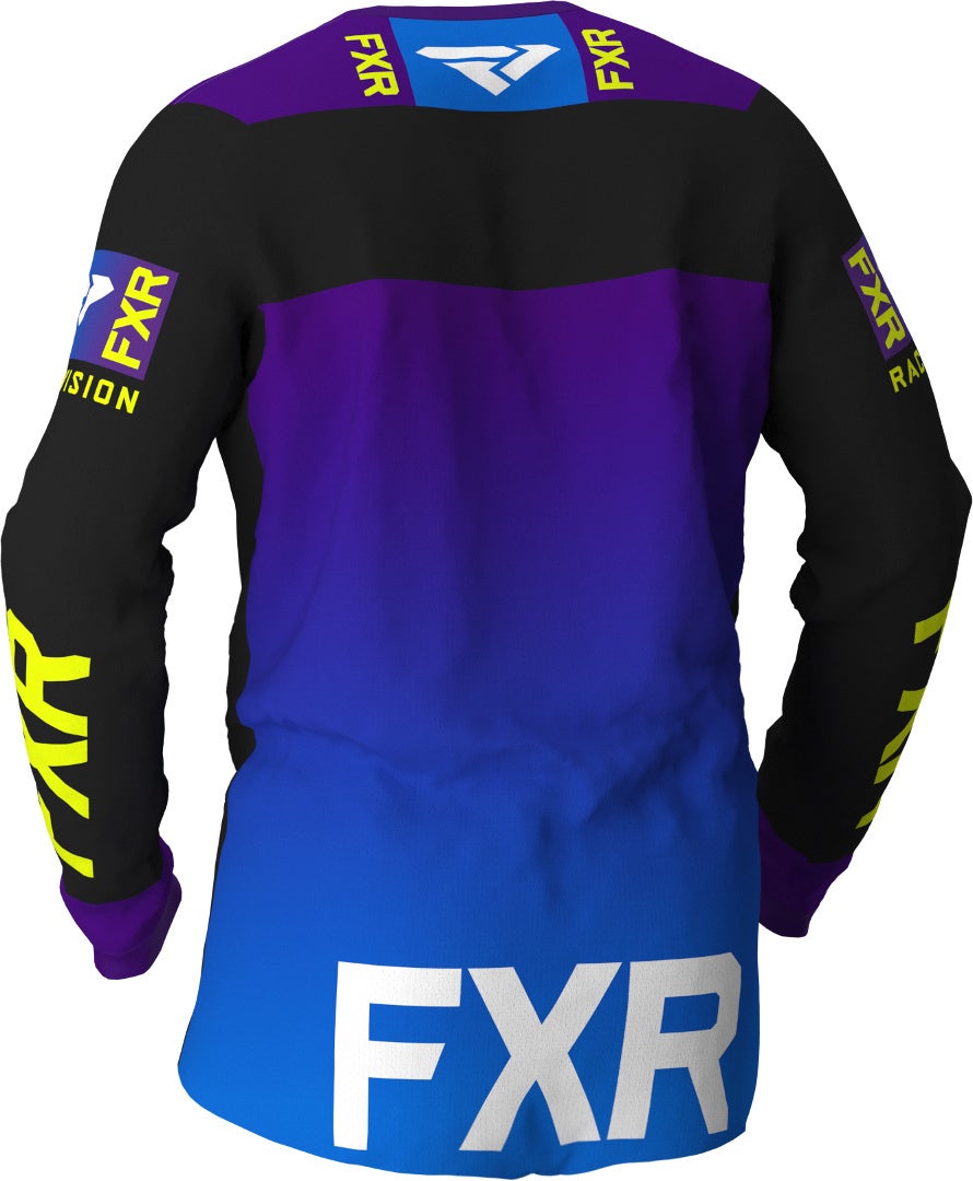 FXR Helium Motocross Jersey sort/lilla M Figur 2