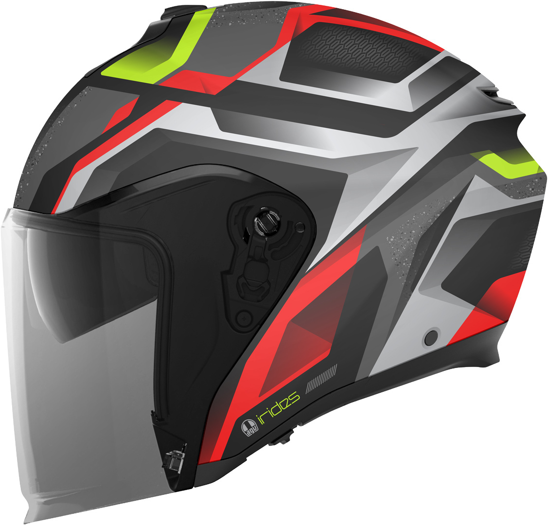 AGV Irides Zurigo Cască cu reacție negru/roșu/galben XL (61/62) Figura 3