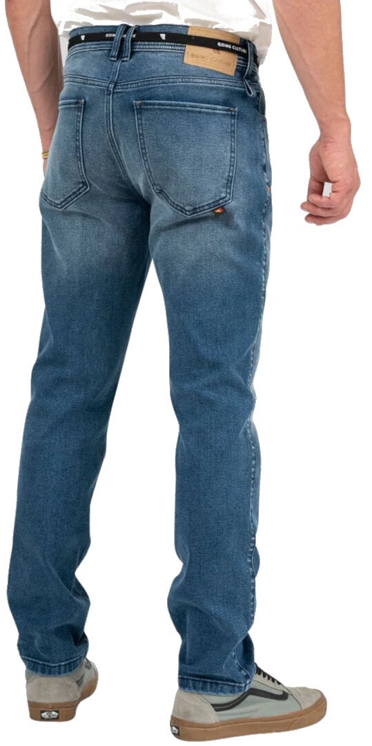 Riding Culture Tapered Slim Light Blue Vaqueros de moto 32/32 Figura 2