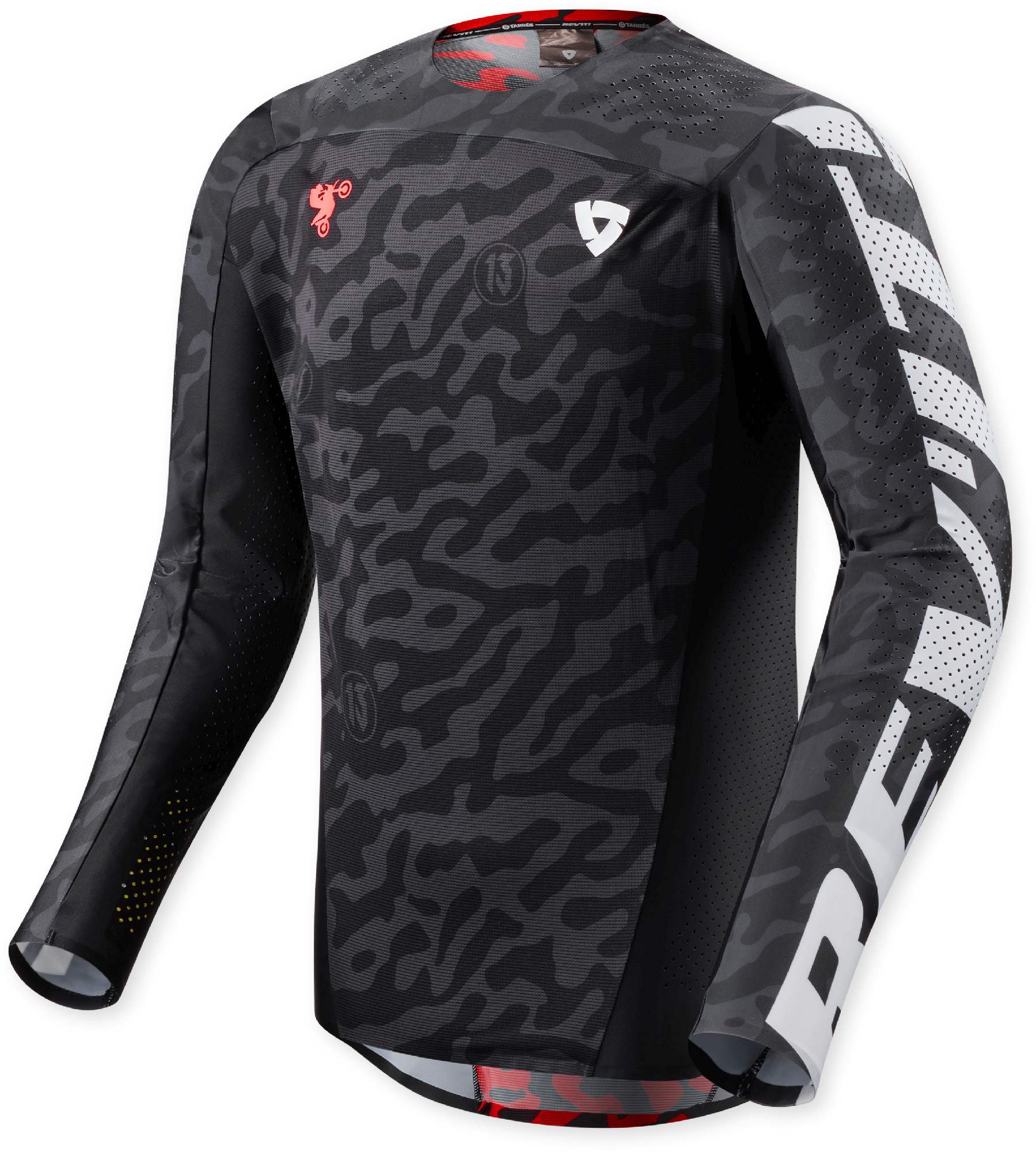 Revit x Pol Tarrés Thirteen Motocross trøye Svart M Figur 1