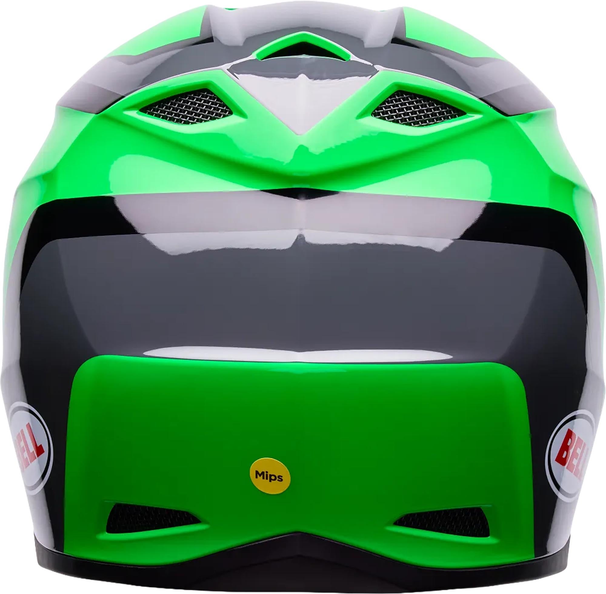 Bell MX-10 MIPS Dyno Casque de motocross Vert/Gris XL (61/62) Figure 4