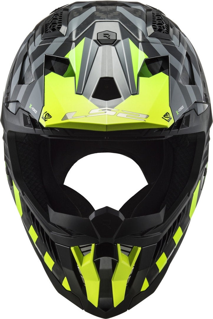 LS2 MX703 X-Force Barrier Carbon Casco Motocross nero/verde XL (61/62) Figura 2