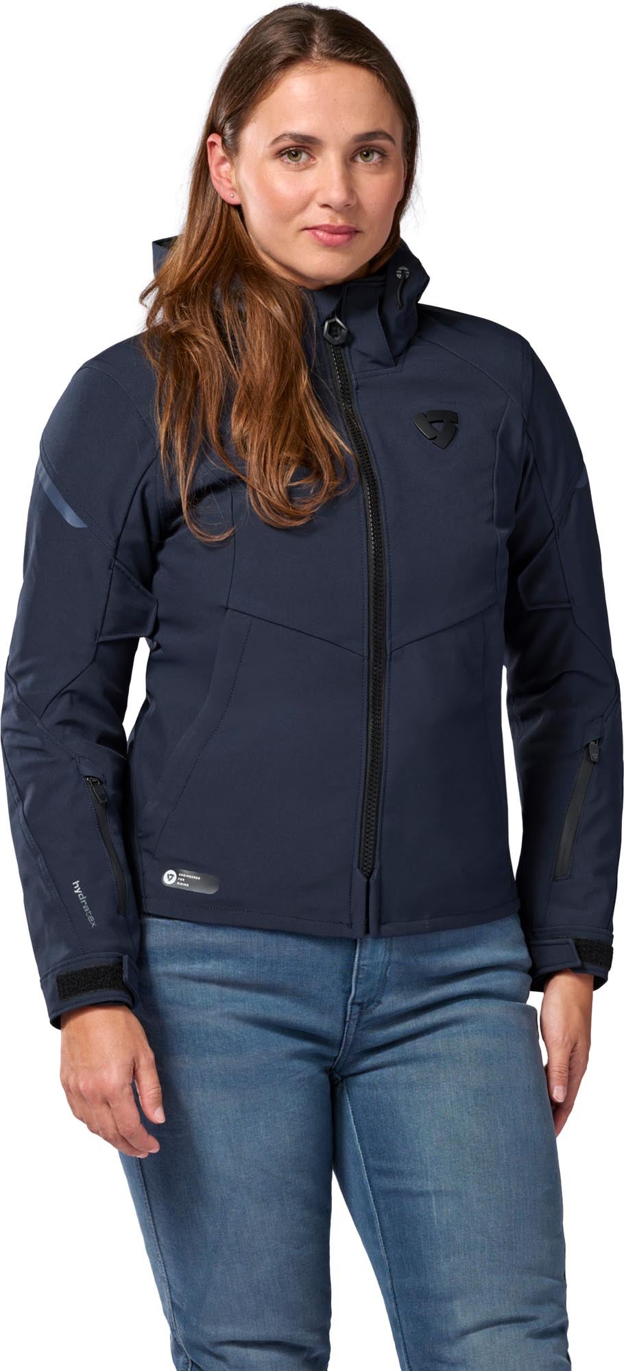 Revit Afterburn 2 H2O waterdichte dames motorfiets textieljas Donkerblauw 46 Figuur 3