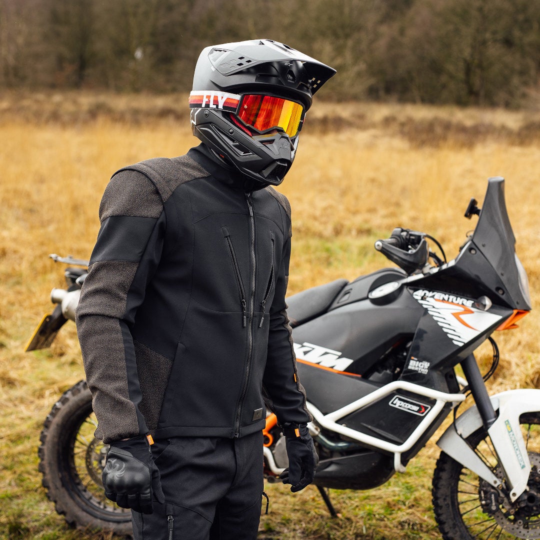 Merlin Badou Kevlar Dual Sport Motorcycle Textile Jacket 3XL Figure 6