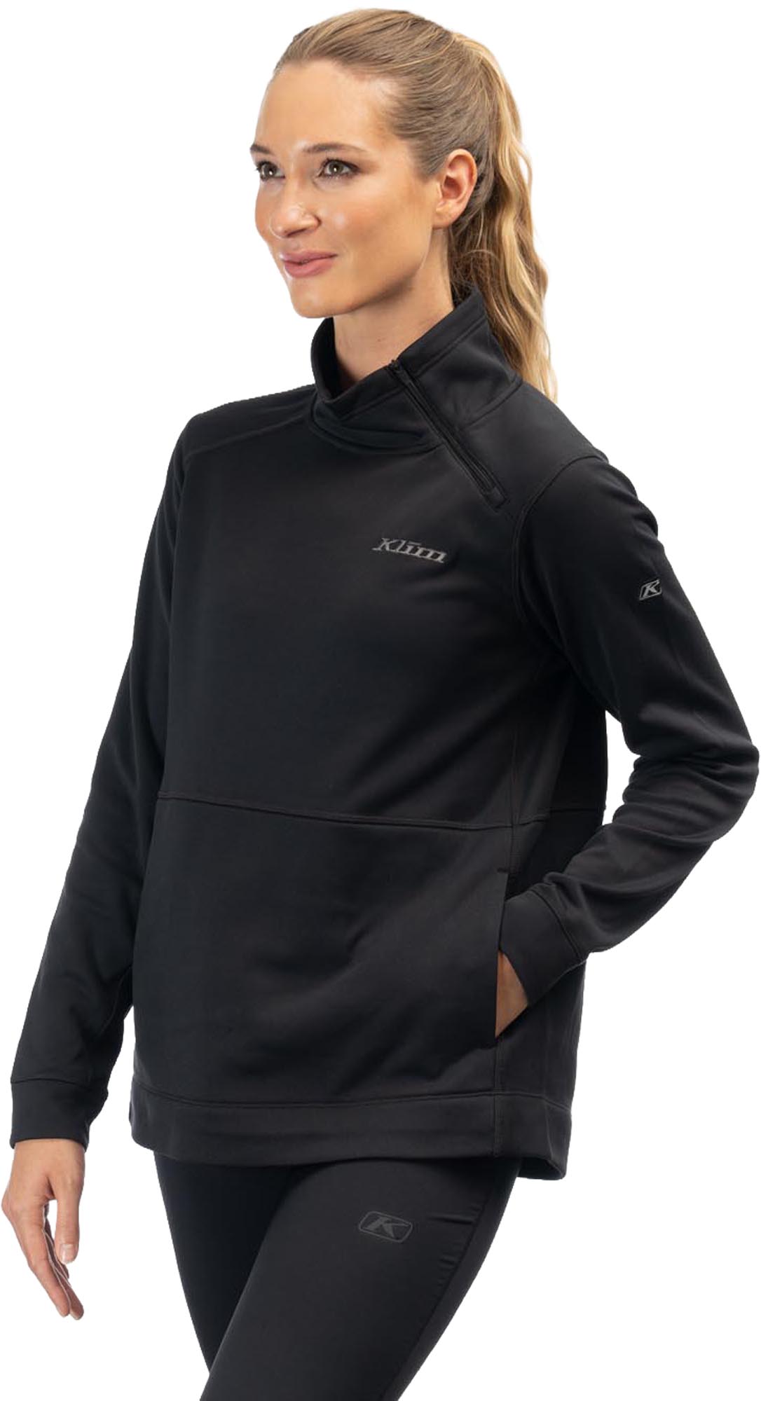Klim Solitude Asym Damen Pullover schwarz L Abbildung 1