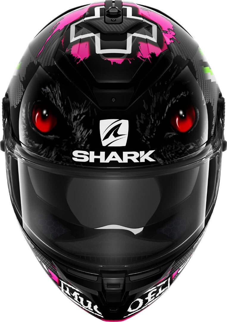 Shark Spartan GT Carbon Replica Redding Signature Шлем красный/зелёный М (57/58) Рисунок 2