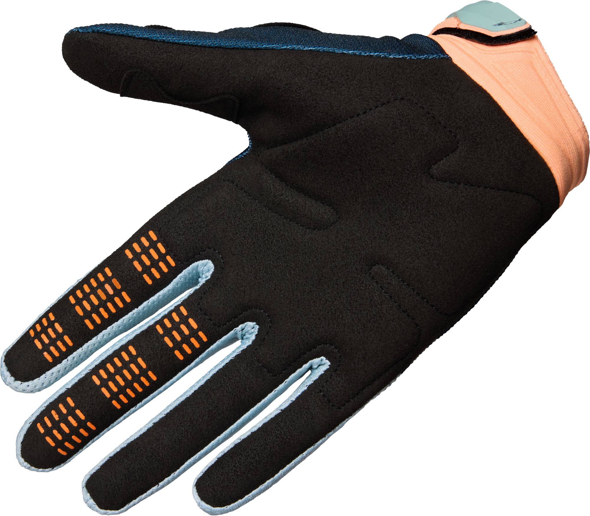 FOX 180 Image Print Guanti da motocross blu/arancione M Figura 2