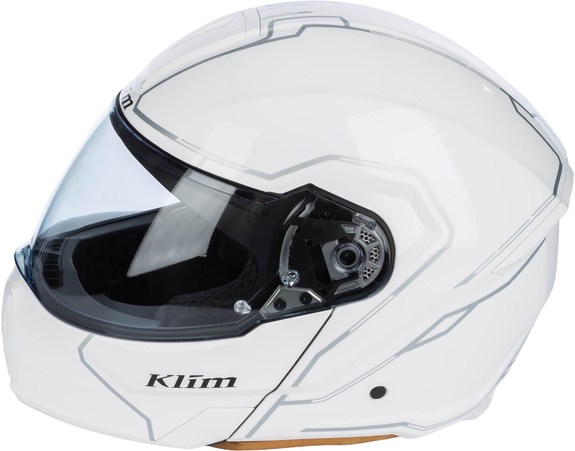 Side view of Klim GT1 Expedition Carbon Helmet