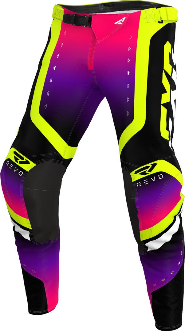 FXR Revo Pro LE Motocross bukser sort/gul 36 Figur 1