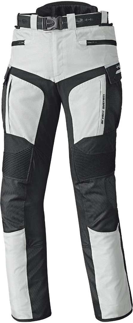 Held Matata II waterproof Motorcycle Textile Pants grey/black Short M Figure 1