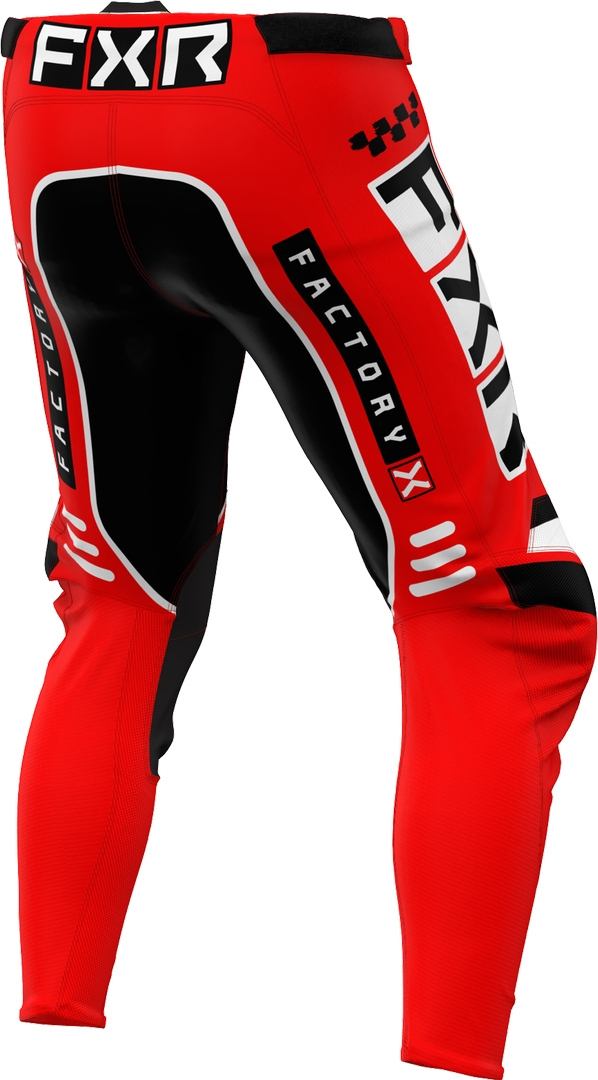 FXR Podium Gladiator 2024 Motocross bukser rød/sort 30 Figur 2