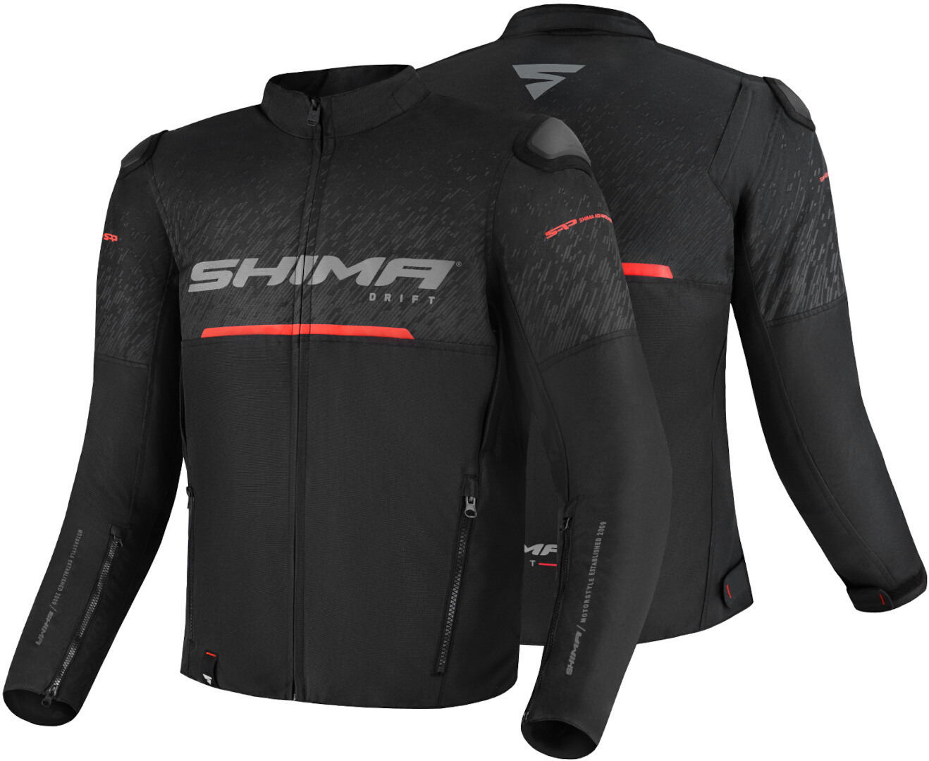 SHIMA Drift Blouson textile de moto noir XL Figure 3