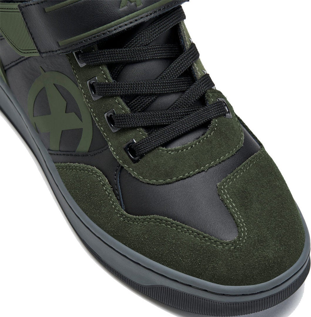 XPD Moto Pro H2Out Chaussures de moto imperméables Vert/Noir 40 Figure 7