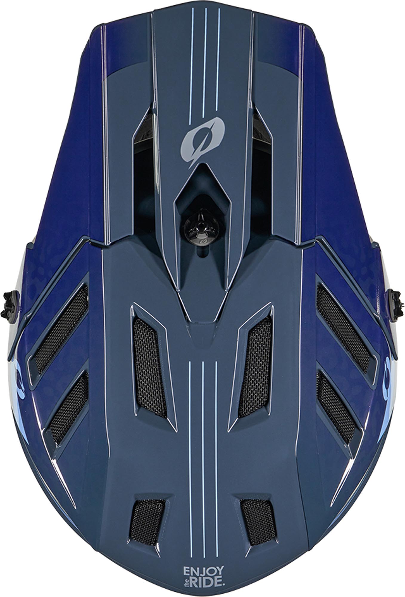 Oneal Backflip Blizzard Downhill Helm blau S (55/56) Abbildung 7