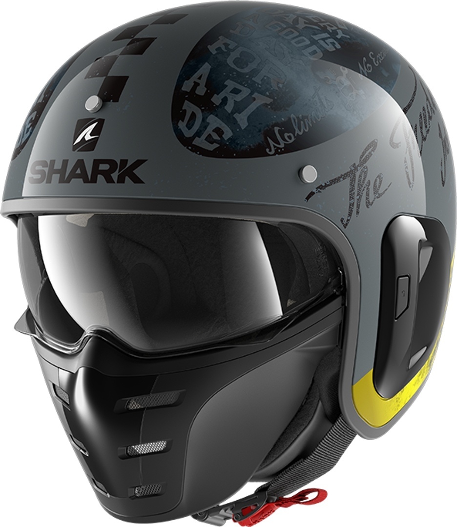 Shark S-Drak 2 Tripp In Jet Hjälm vit/svart XXL (63/64) Figur 2