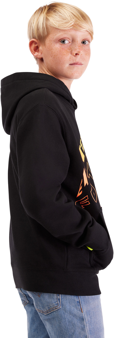 FOX Elevated Moletom com capuz juvenil preto YM Figura 2