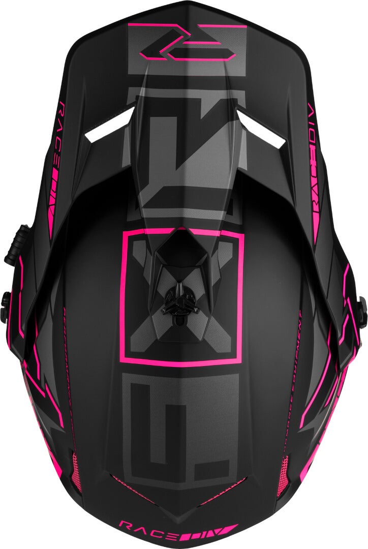 FXR Clutch X Evo Snescooter hjelm sort mat/pink M (57/58) Figur 2