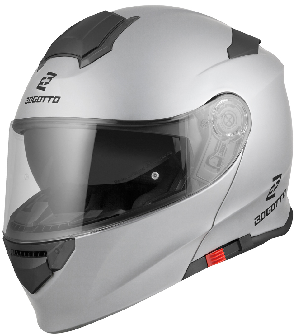 Bogotto V271 Motorcykel hjälm Silver L Figur 3