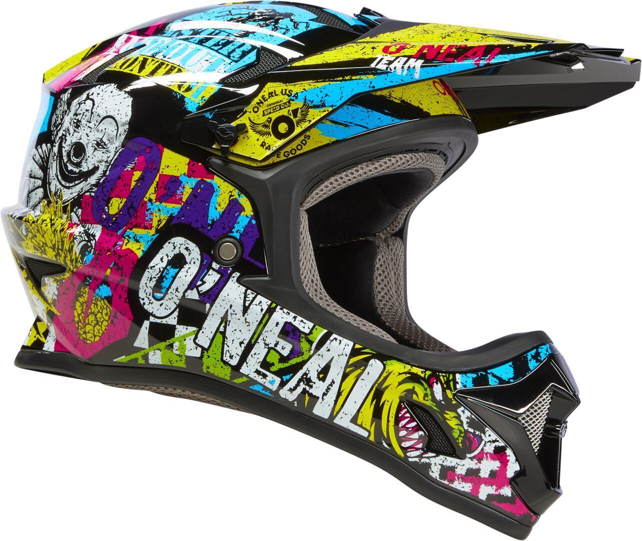 Side view of Oneal Sonus Riot Kids Downhill Helmet