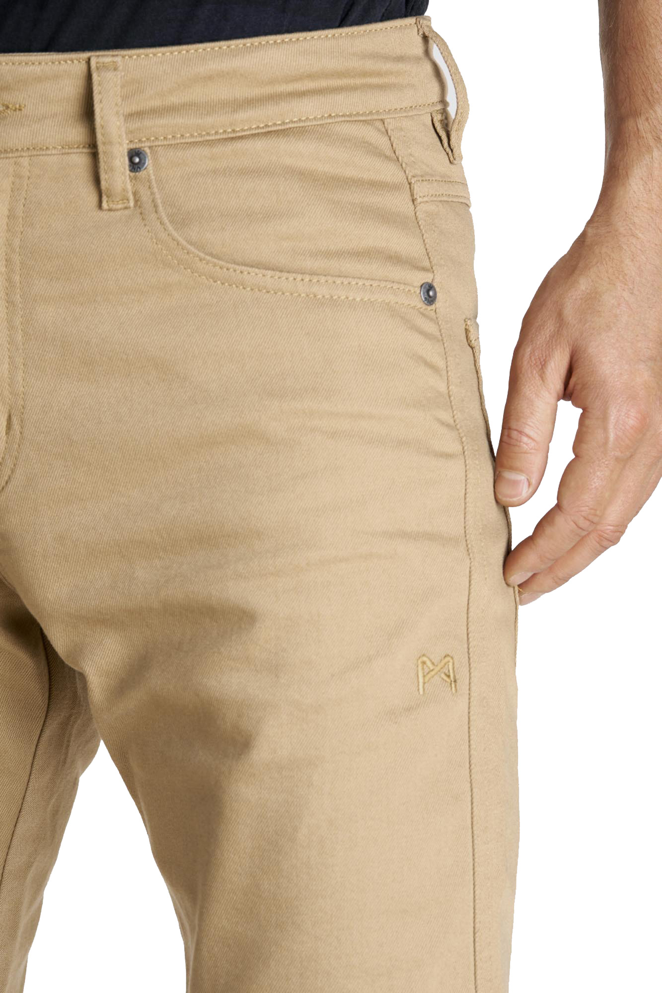 Pando Moto Robby Slim Beige Motorcycle Jeans 34/36 Figure 4