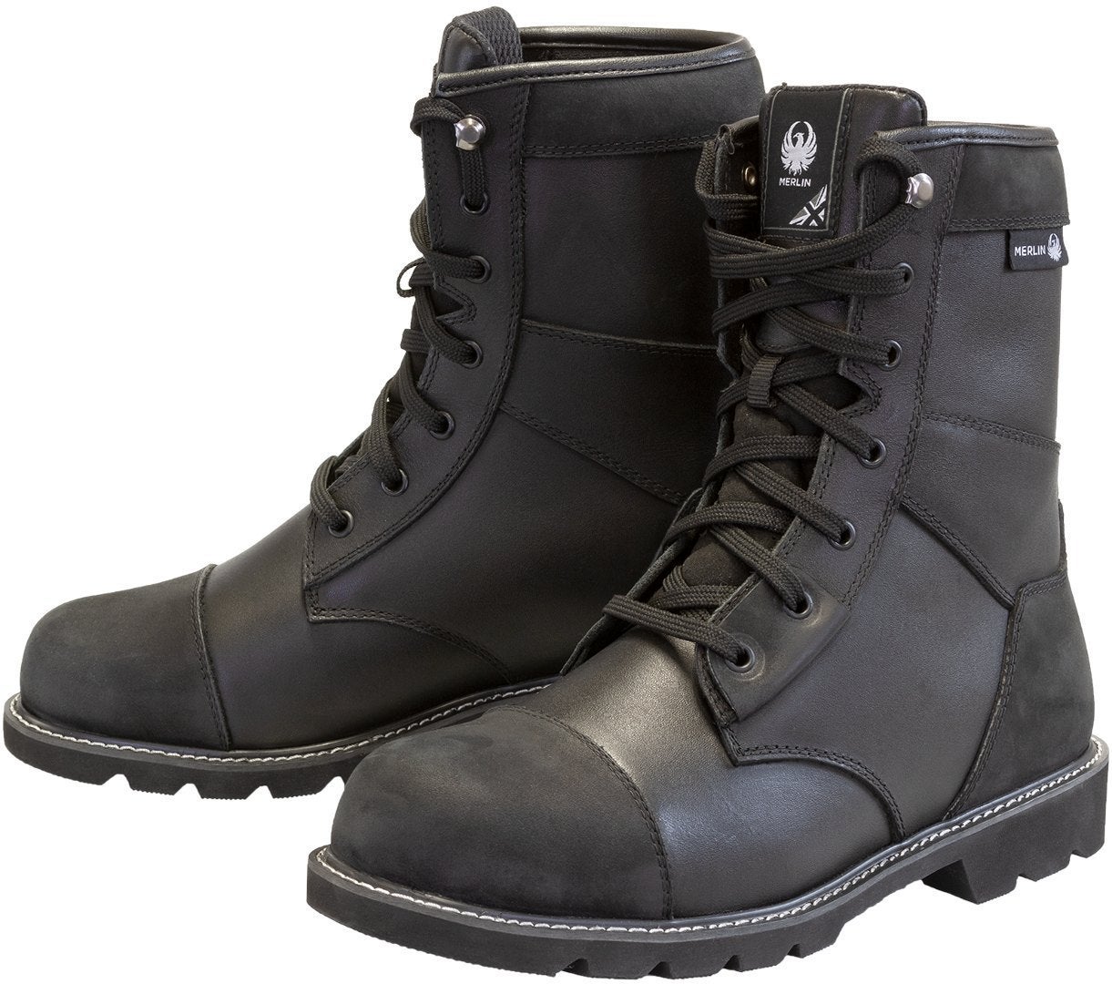 Merlin Bandit D3O Bottes de moto imperméables Noir mat 46 Figure 1