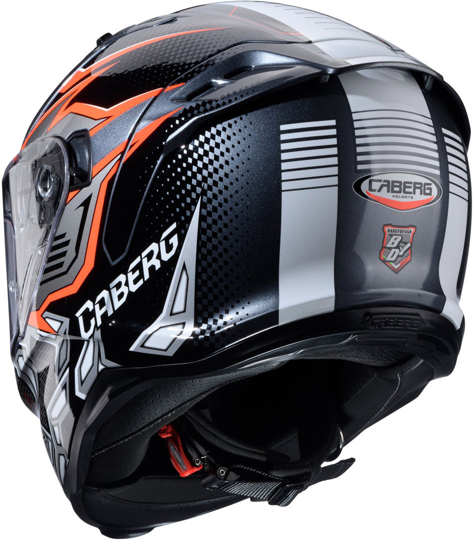 Caberg Avalon X Gurkha Helm schwarz/grau/orange M (57/58) Abbildung 2