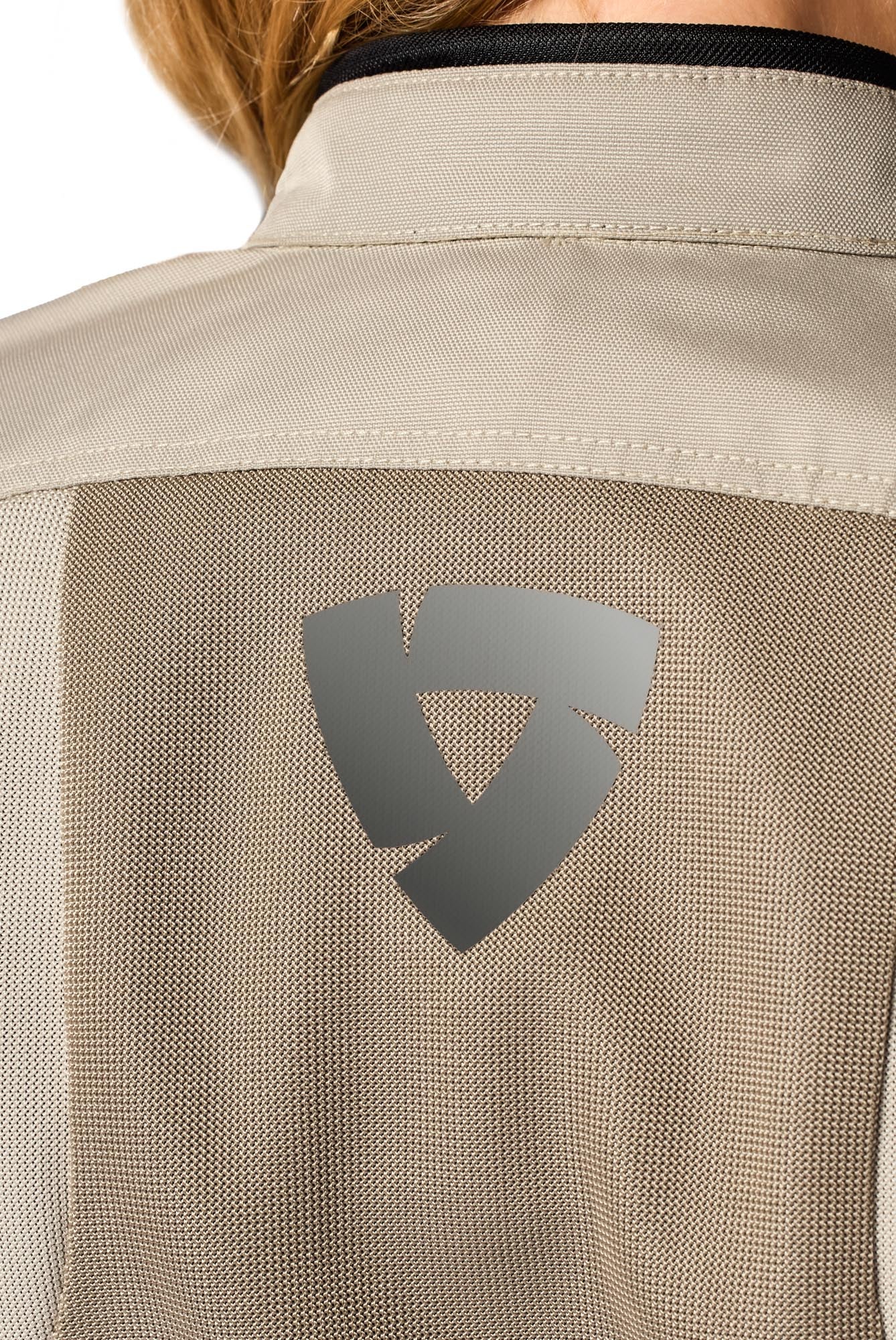 Side view of Revit Torque 3 Backprint H2O waterproof Ladies Motorcycle Textile Jacket