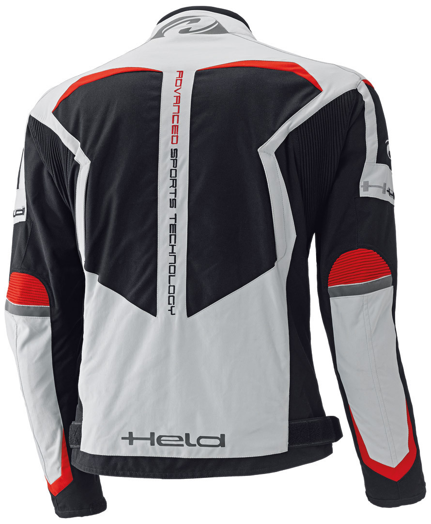 Held Zelda Motorcycle Textile Jacket grey/red M Figure 2