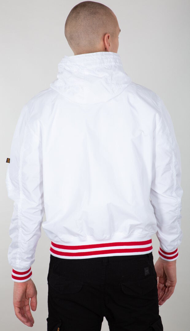Alpha Industries MA-1 LW Hooded PZ Veste Blanc L Figure 2