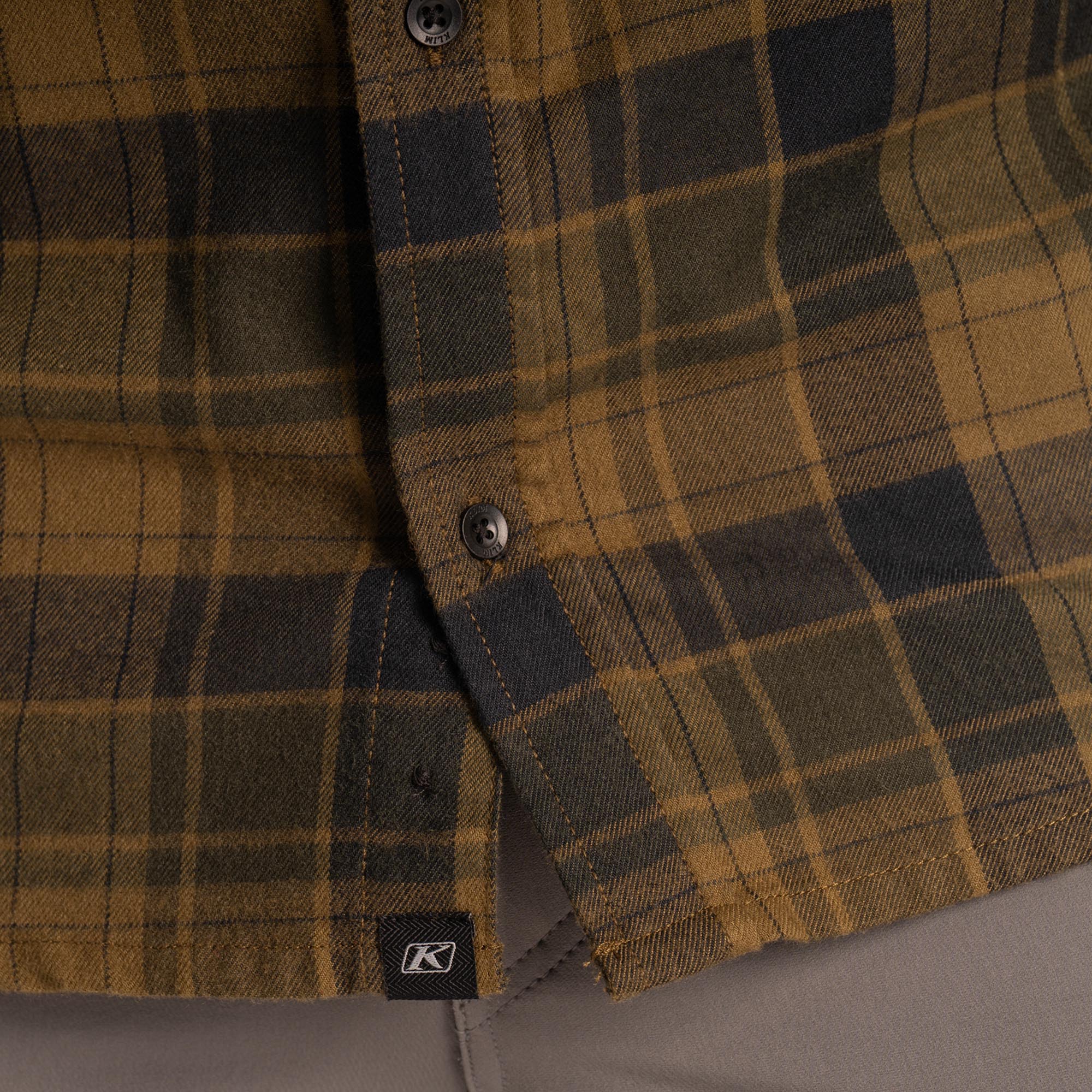 Klim Cottonwood Cămașă de flanelă Maro 2XL Figura 5