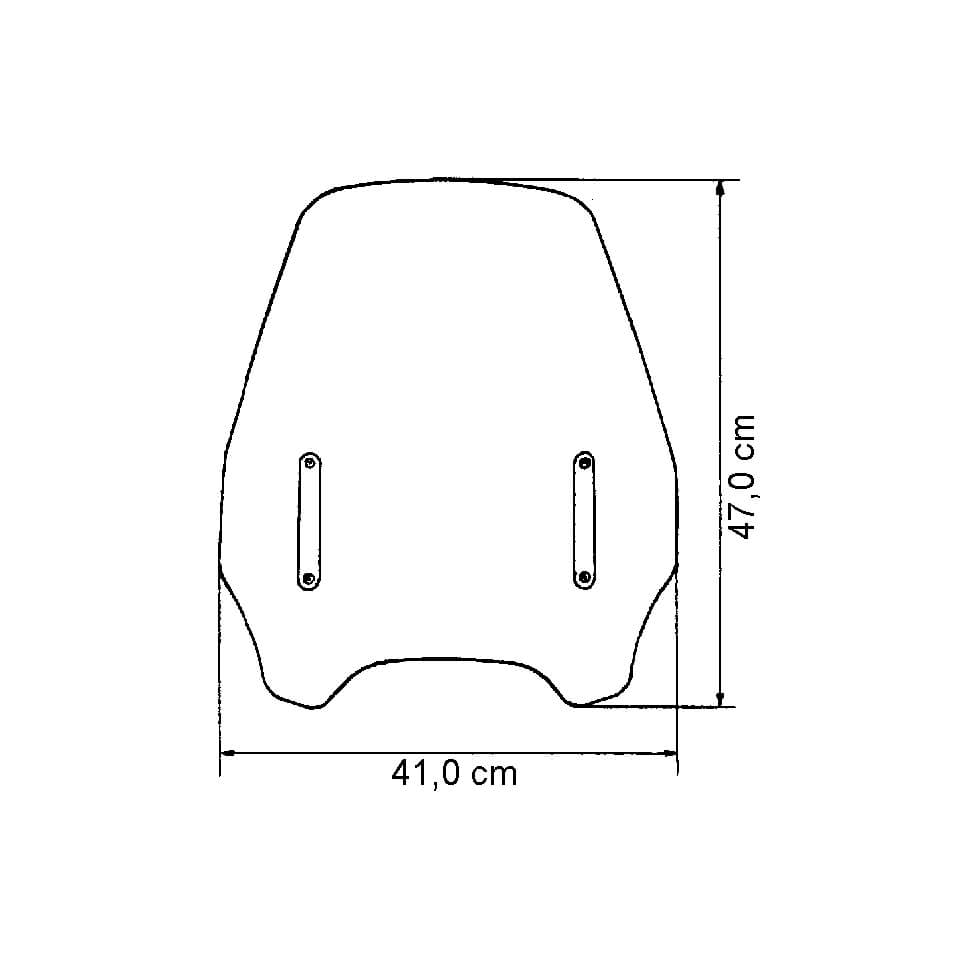 MRA Highwayshield, ohne Haltersatz Clar Figura 2