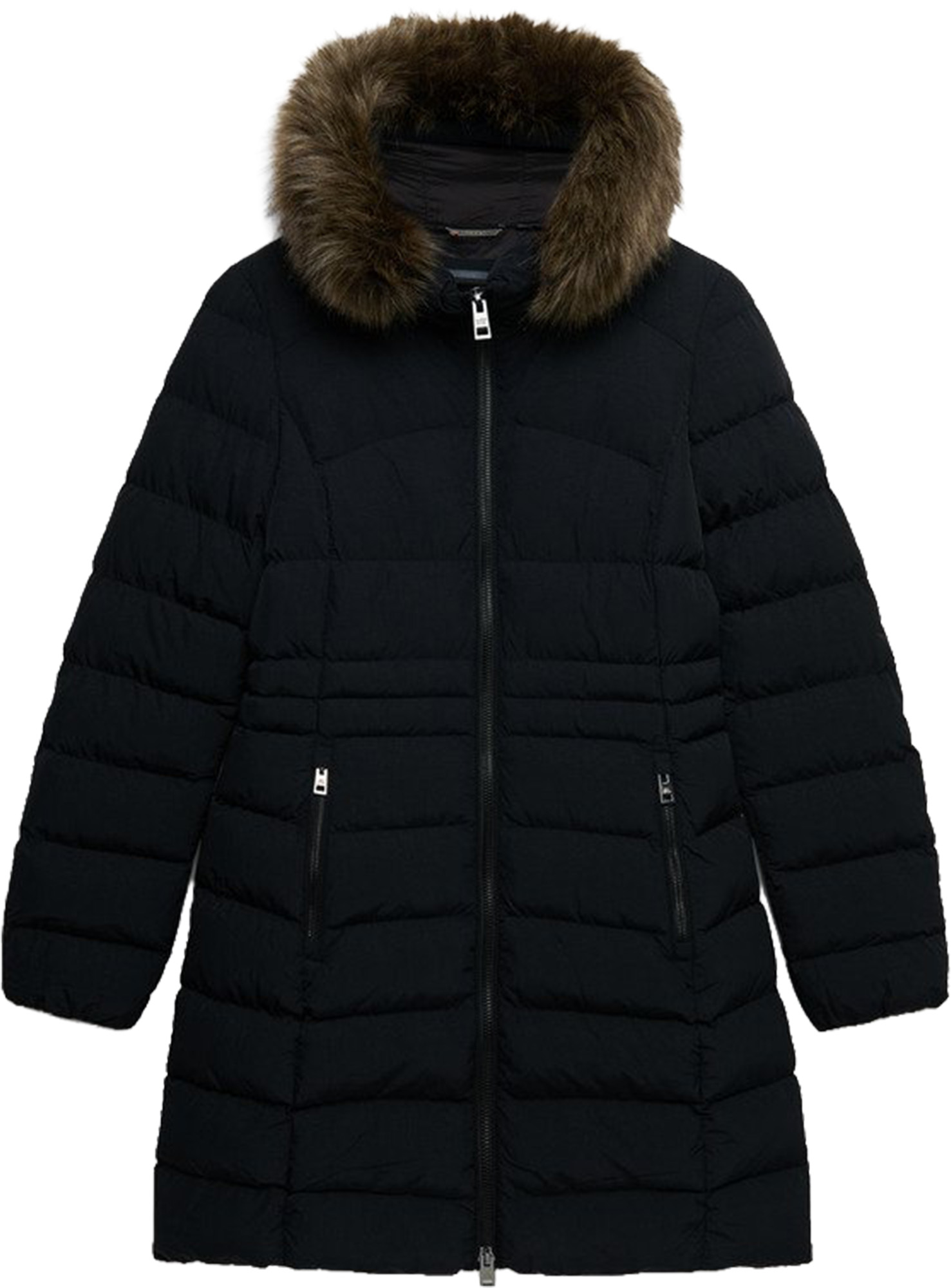 Superdry & Co Fuji Damefrakke Sort 16 Figur 1