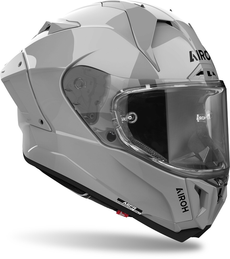 Airoh GP 800 Color Carbon Helm grau S (55/56) Abbildung 3