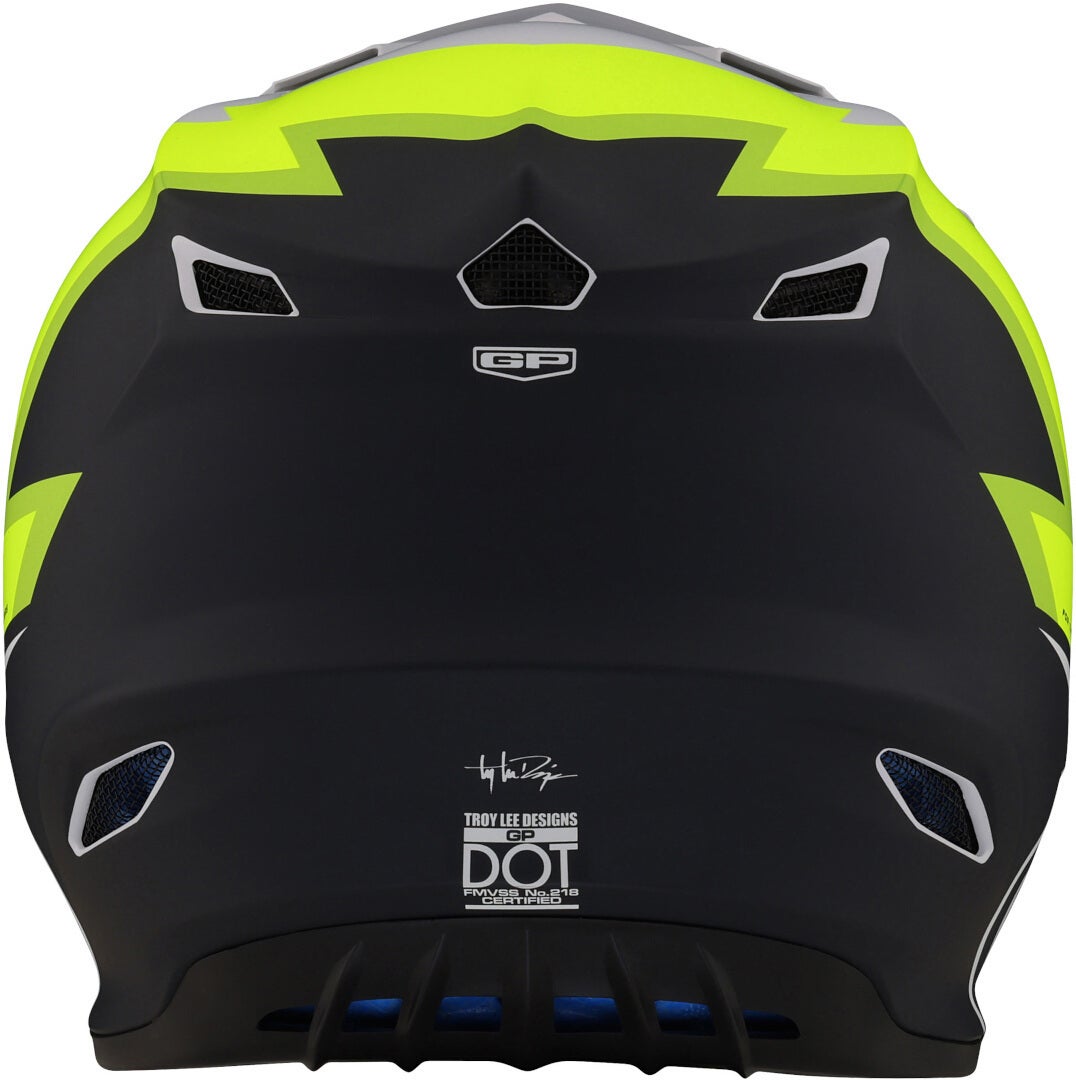 Troy Lee Designs GP Volt Casco da motocross nero/bianco/giallo M (57/58) Figura 3