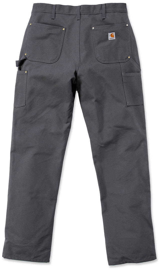 Carhartt Firm Duck Double-Front Work Dungaree Bukser Sort 38 L30 Figur 4