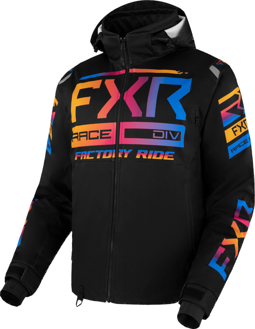 FXR RRX Giacca Motocross impermeabile nero/rosa M Figura 1