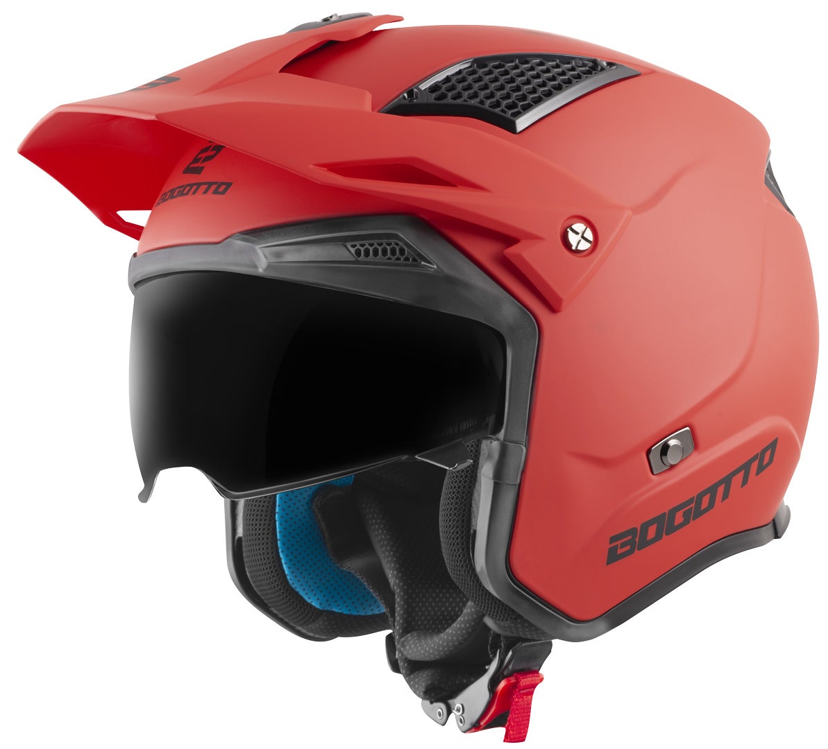 Bogotto Radic 22.06 Casco Red Matt L Figura 3