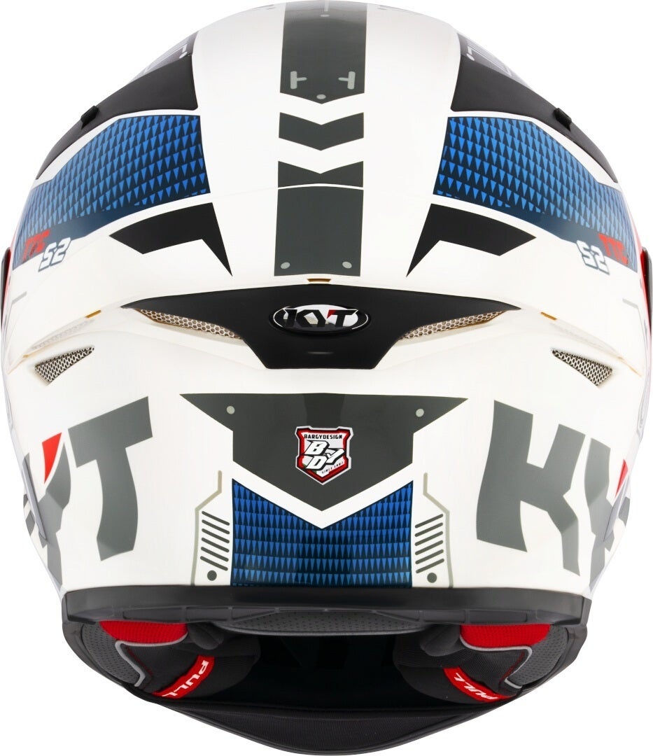 KYT TT-Revo Fuselage Capacete vermelho S (55/56) Figura 4