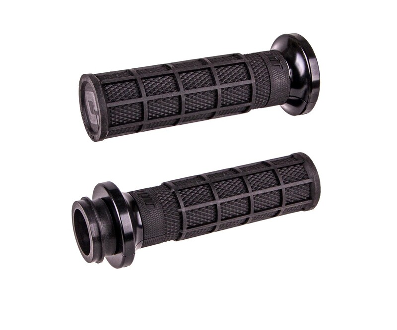 ODI V-Twin Lock-on™ Set Hart-Luck Signature Full-Waffle Grip (Throttle By Wire) - Harley Davidson 2008- Figura 1