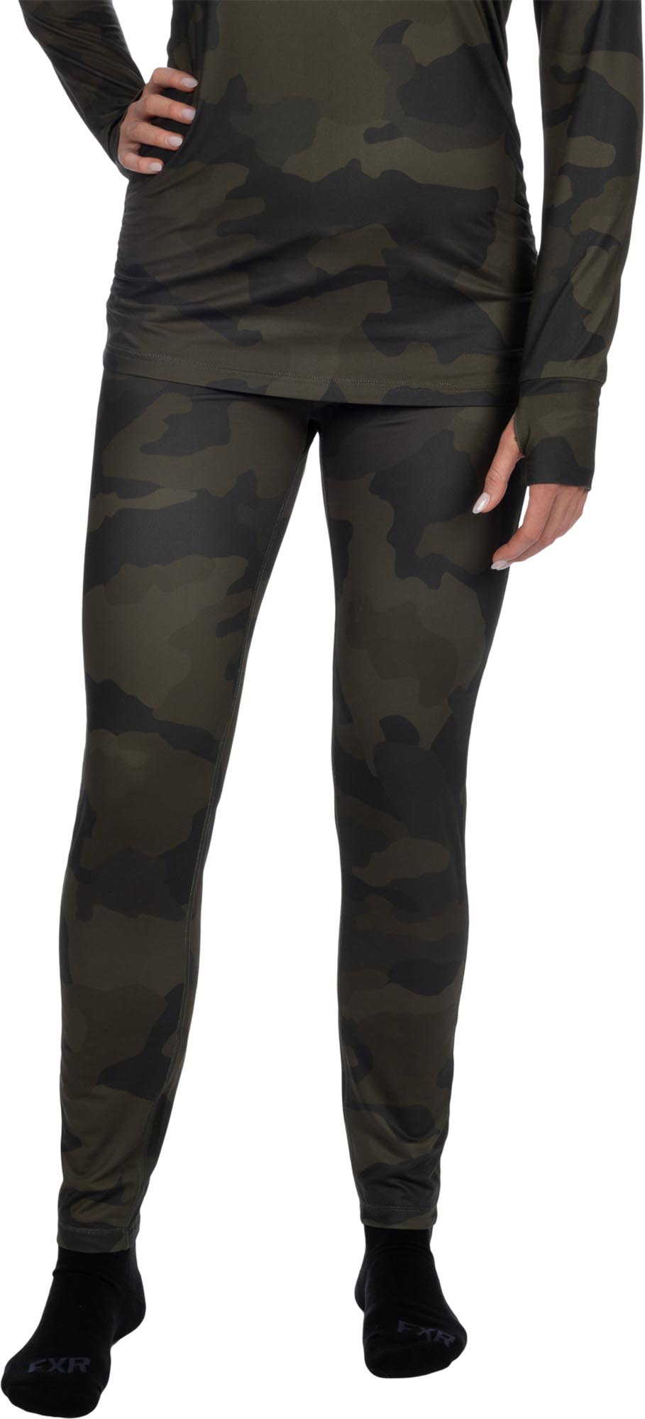 FXR Atmosphere Functionele broek voor dames Camouflage 2XL Figuur 1