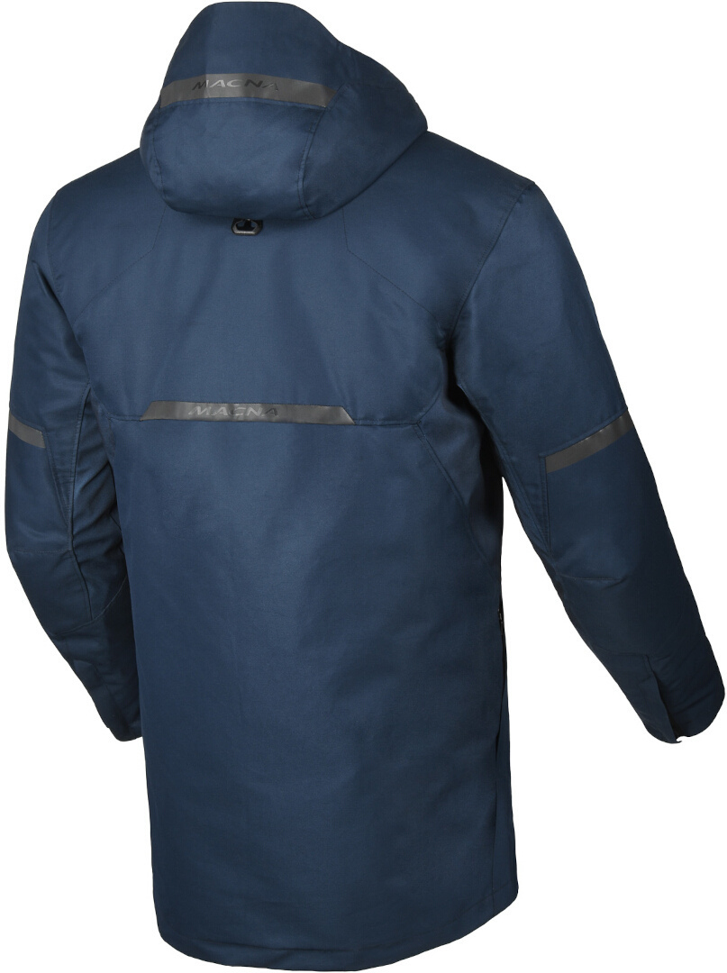 Macna Paladyn waterproof heatable Motorcycle Textile Jacket dark blue M Figure 2
